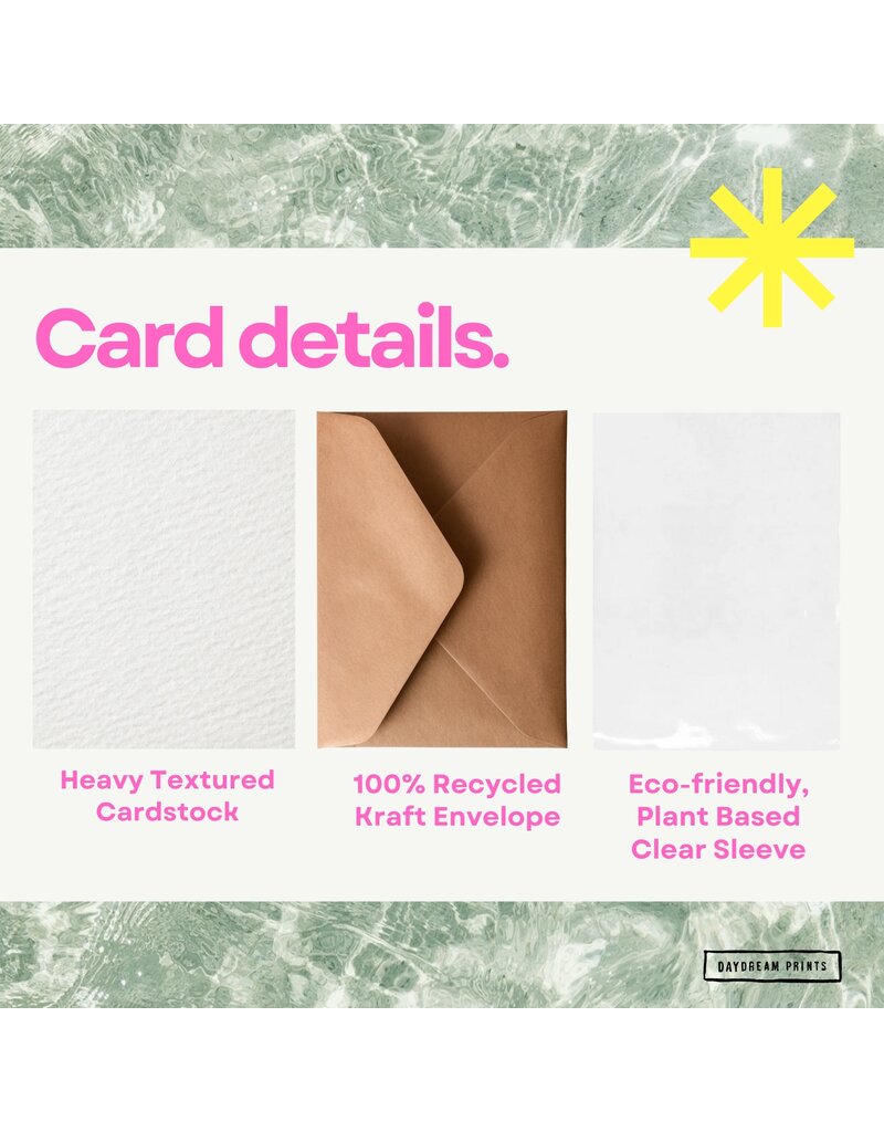 Daydream Prints Congrats You Two Card