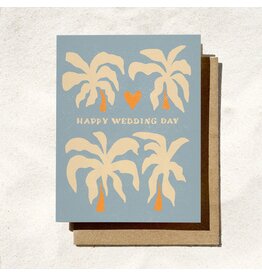 Daydream Prints Happy Wedding Day Card