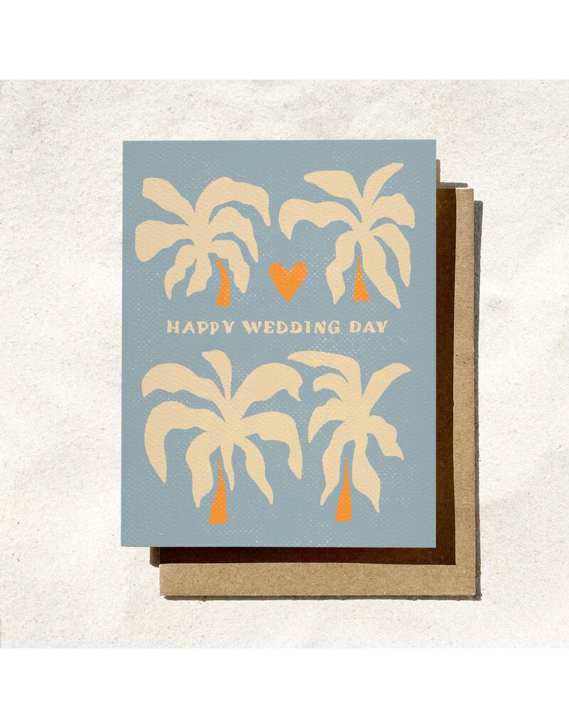 Daydream Prints Happy Wedding Day Card