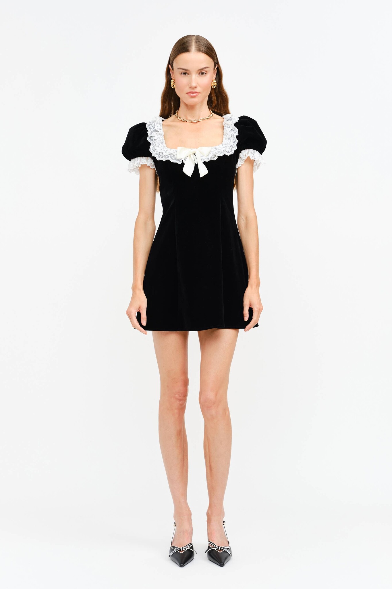 open lace back dress Valentina Dress – Retrofete