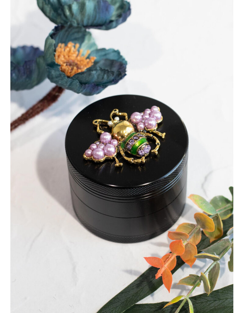 Canna Style Jeweled Beetle Grinder