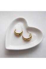 Jessa Jewelry Mosaic Hoops