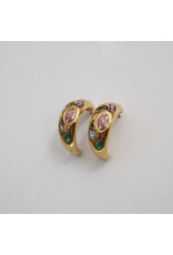 Jessa Jewelry Mosaic Hoops