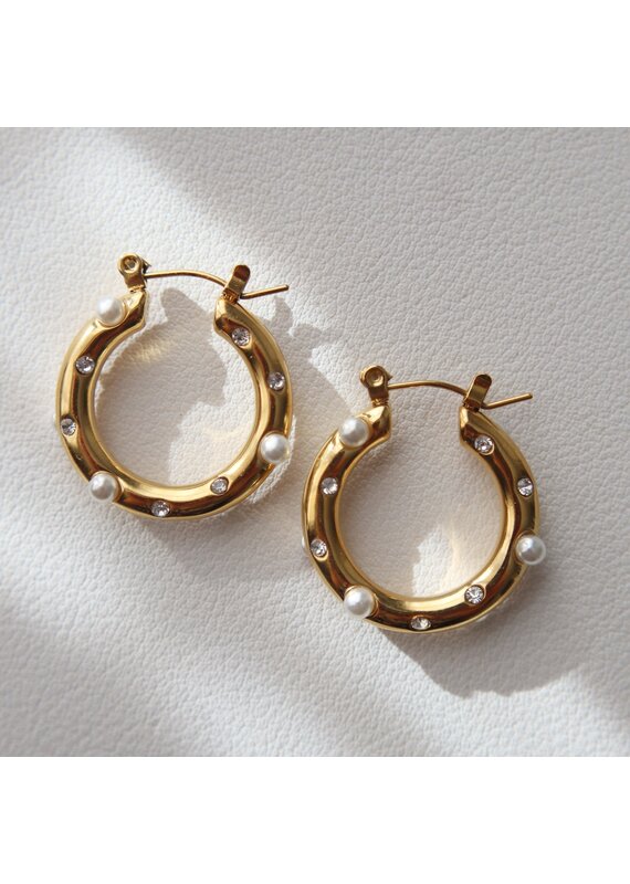 Jessa Jewelry Lily Hoops