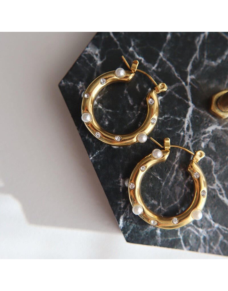 Jessa Jewelry Lily Hoops