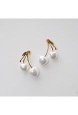 Jessa Jewelry Cherry Pearl Earrings
