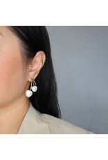 Jessa Jewelry Cherry Pearl Earrings