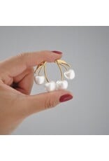 Jessa Jewelry Cherry Pearl Earrings
