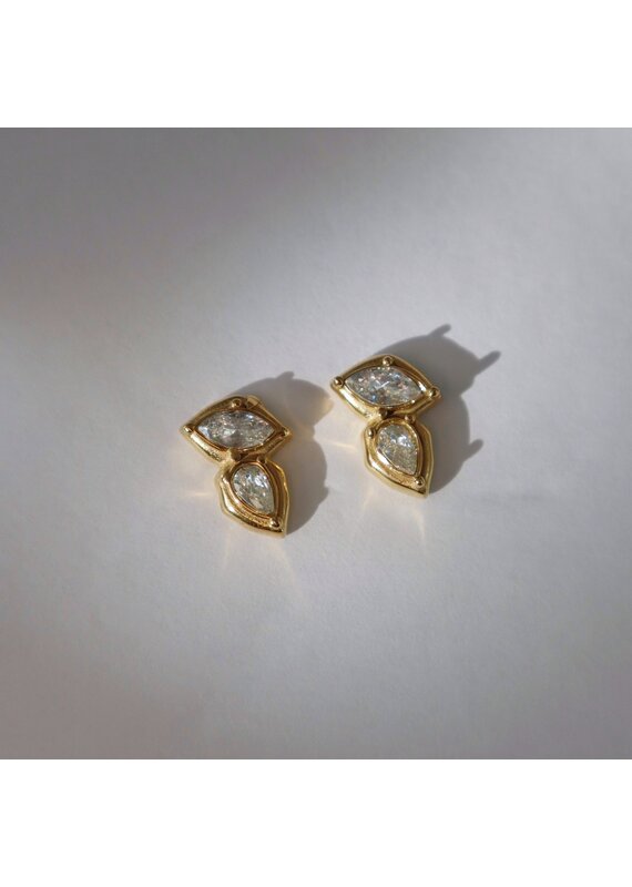 Jessa Jewelry Rianne CZ Studs