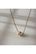 Jessa Jewelry Dainty Toi Et Moi Necklace