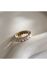 Jessa Jewelry Oval Eternity Ring