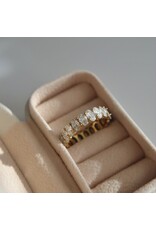 Jessa Jewelry Oval Eternity Ring