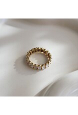 Jessa Jewelry Oval Eternity Ring