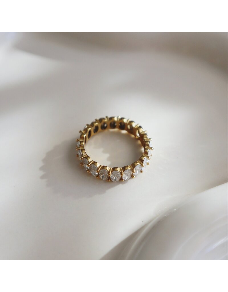 Jessa Jewelry Oval Eternity Ring