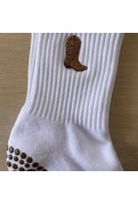 Cowboy Boot Grippy Socks