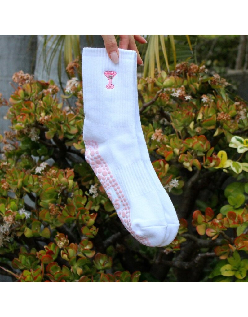 Martini Grippy Socks