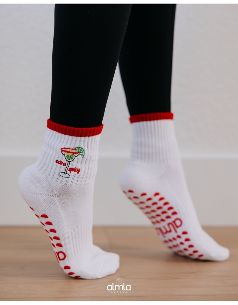 Almla Active Spicy Margarita Grippy Socks