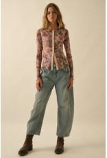 Marilena Snap-Front Top