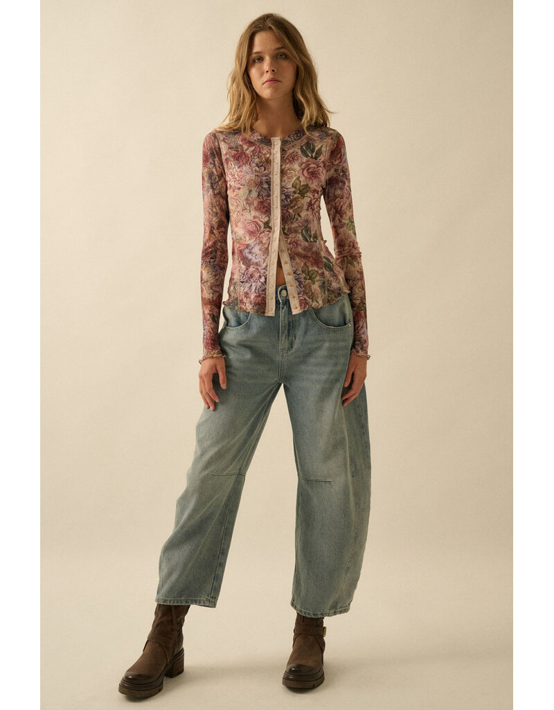 Marilena Snap-Front Top