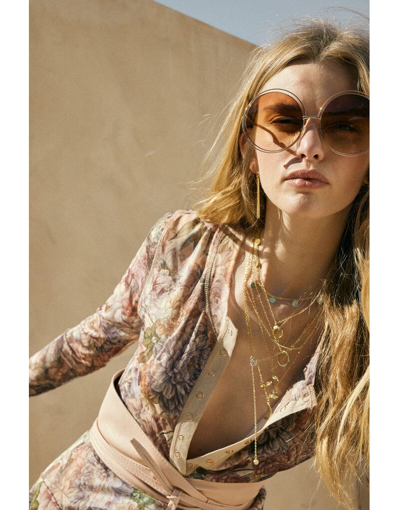 Marilena Snap-Front Top