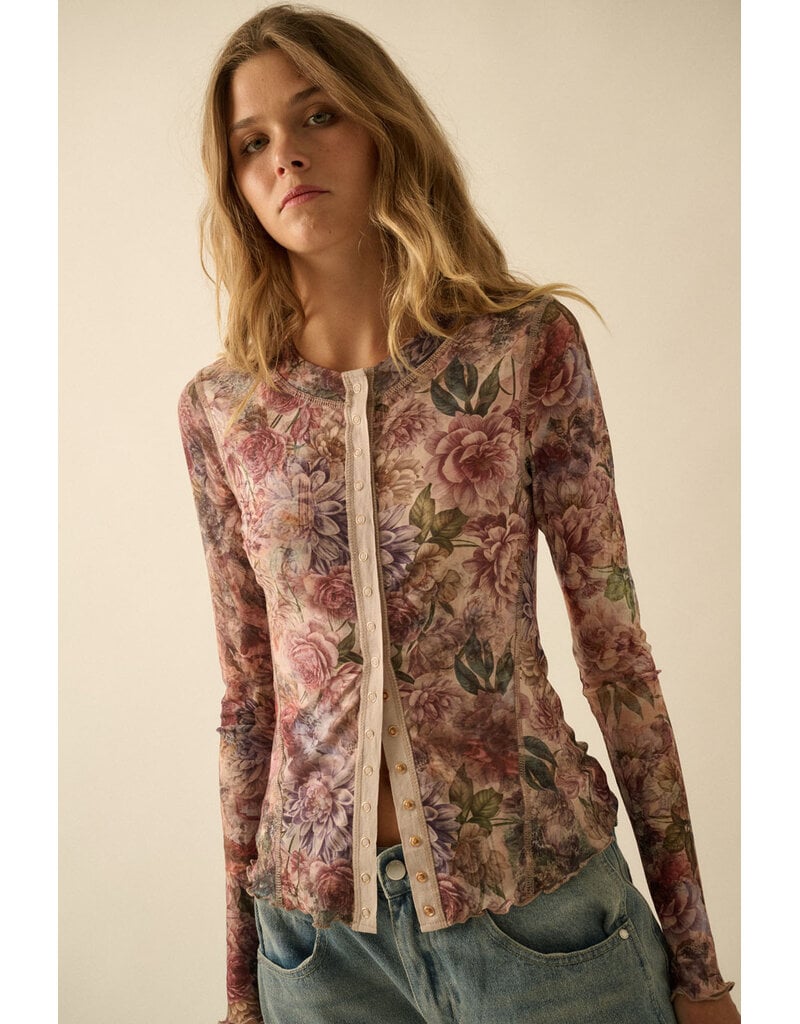 Marilena Snap-Front Top