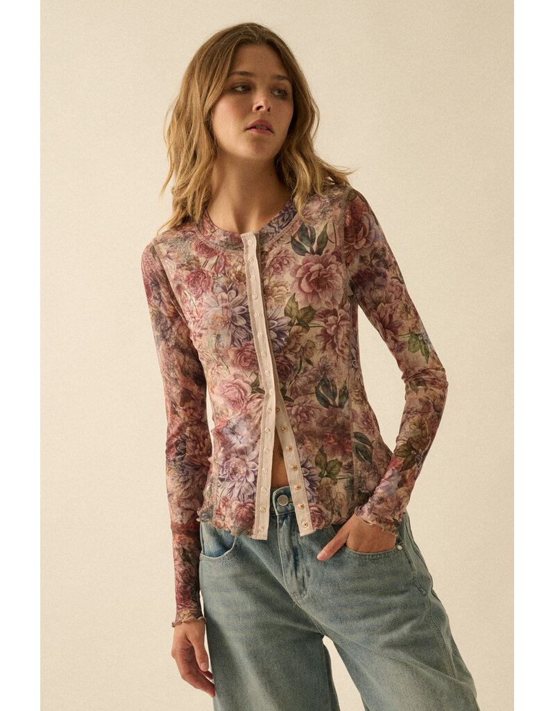 Marilena Snap-Front Top