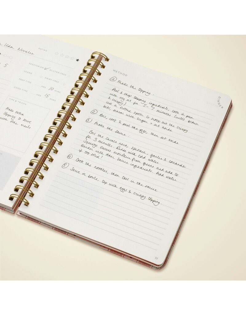 Papier Guided Recipe Journal