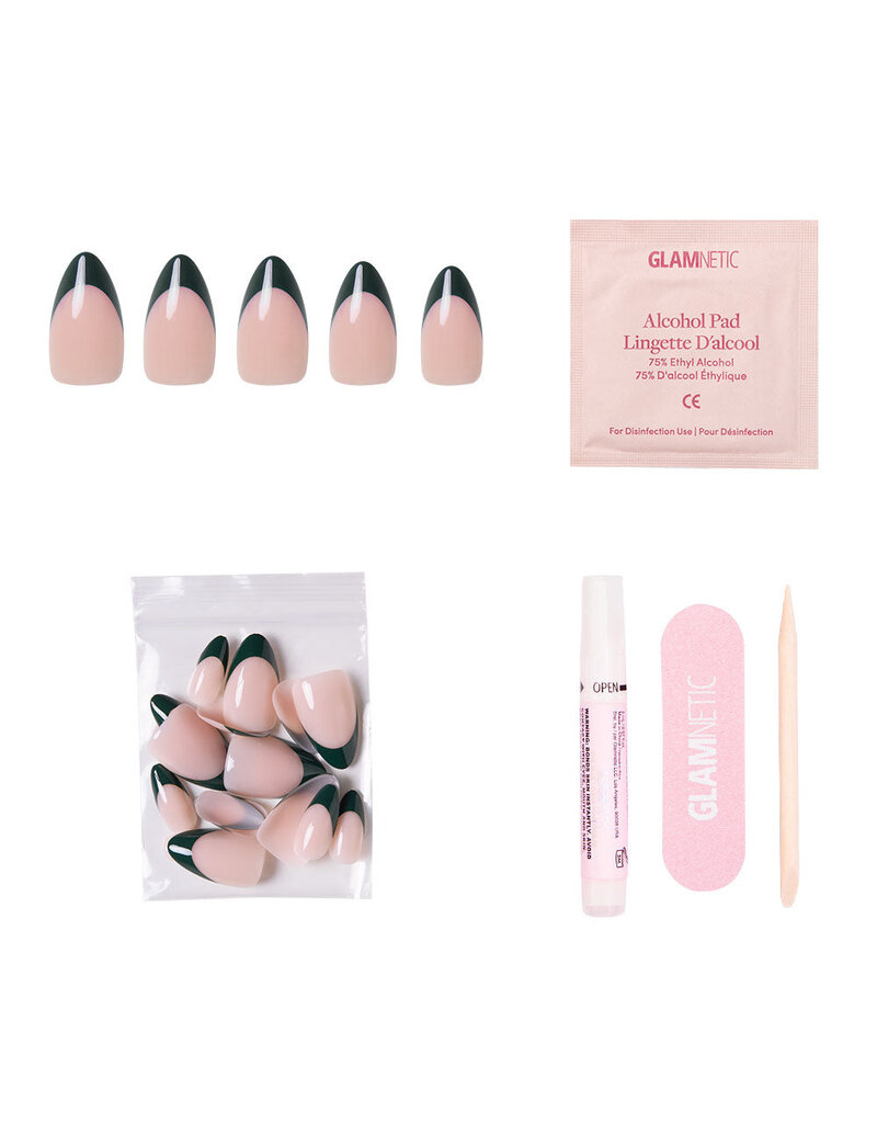 Glamnetic Chateau Press-On Nails - Short Almond Shape