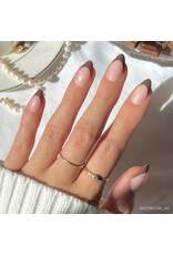 Glamnetic Chocolat Press-On Nails - Short Almond Shape