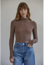 By Together Seamless Turtleneck Long Sleeve Bodysuit