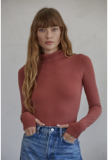 By Together Seamless Turtleneck Long Sleeve Bodysuit