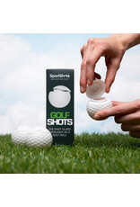 Sport Shots Golf Shots® - The Original Golf Ball Shaped Shot Glass