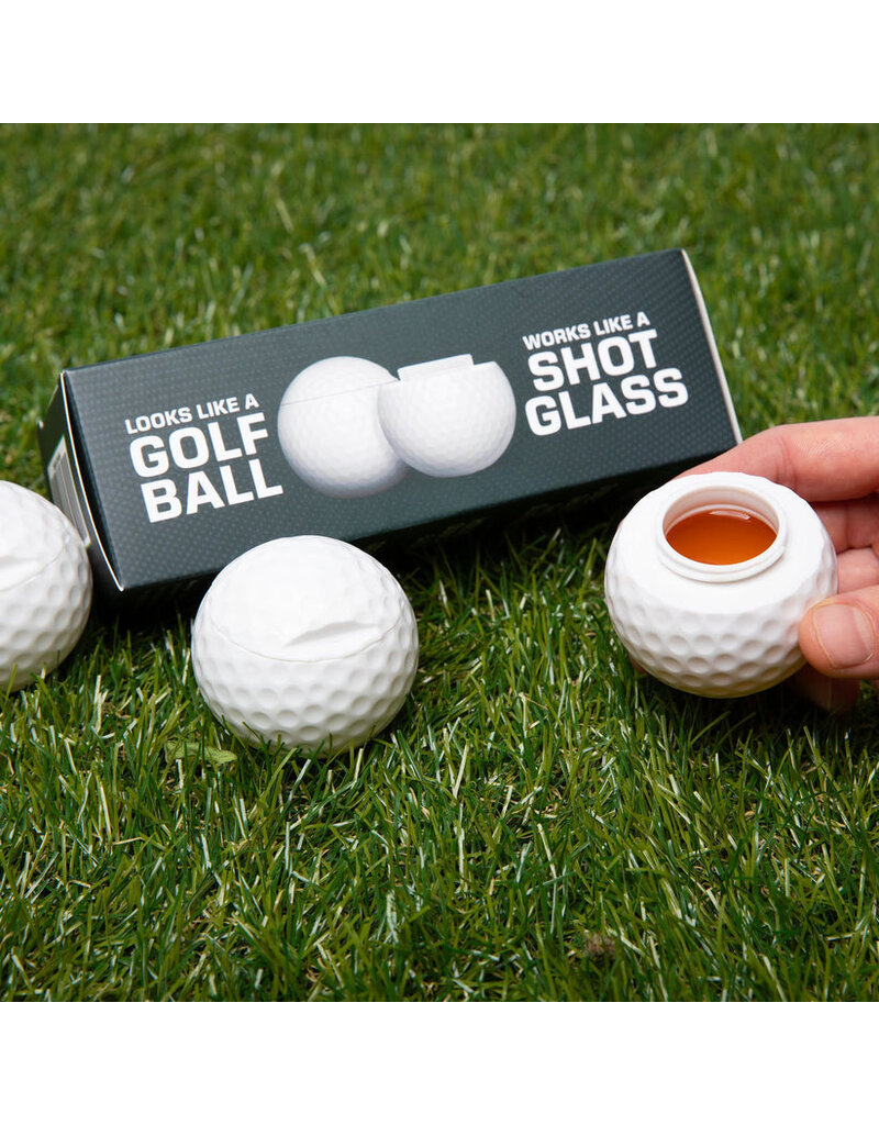 Sport Shots Golf Shots® - The Original Golf Ball Shaped Shot Glass