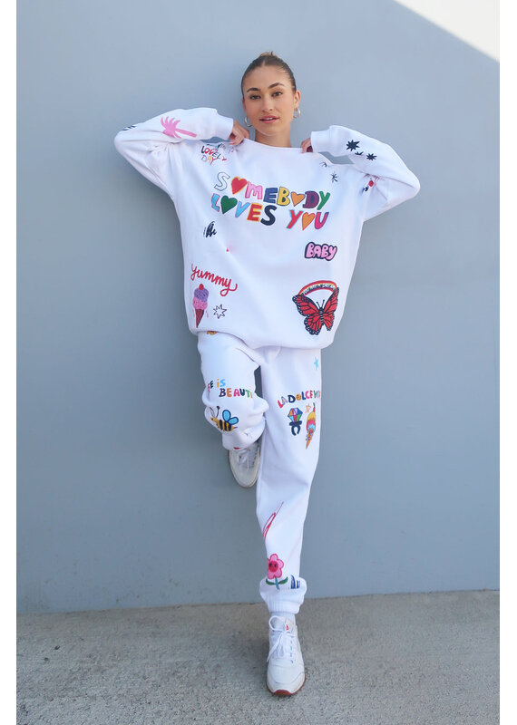 The Mayfair Group Somebody Loves You Crewneck