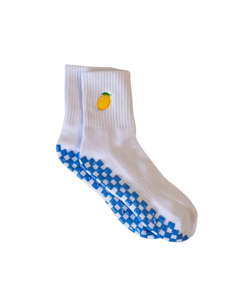 The Limoncello Grippy Sock