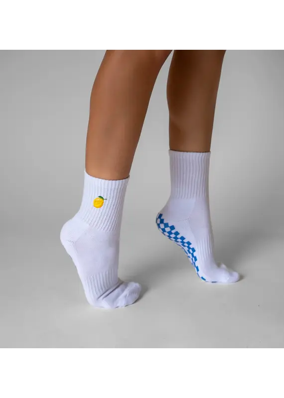 The Limoncello Grippy Sock