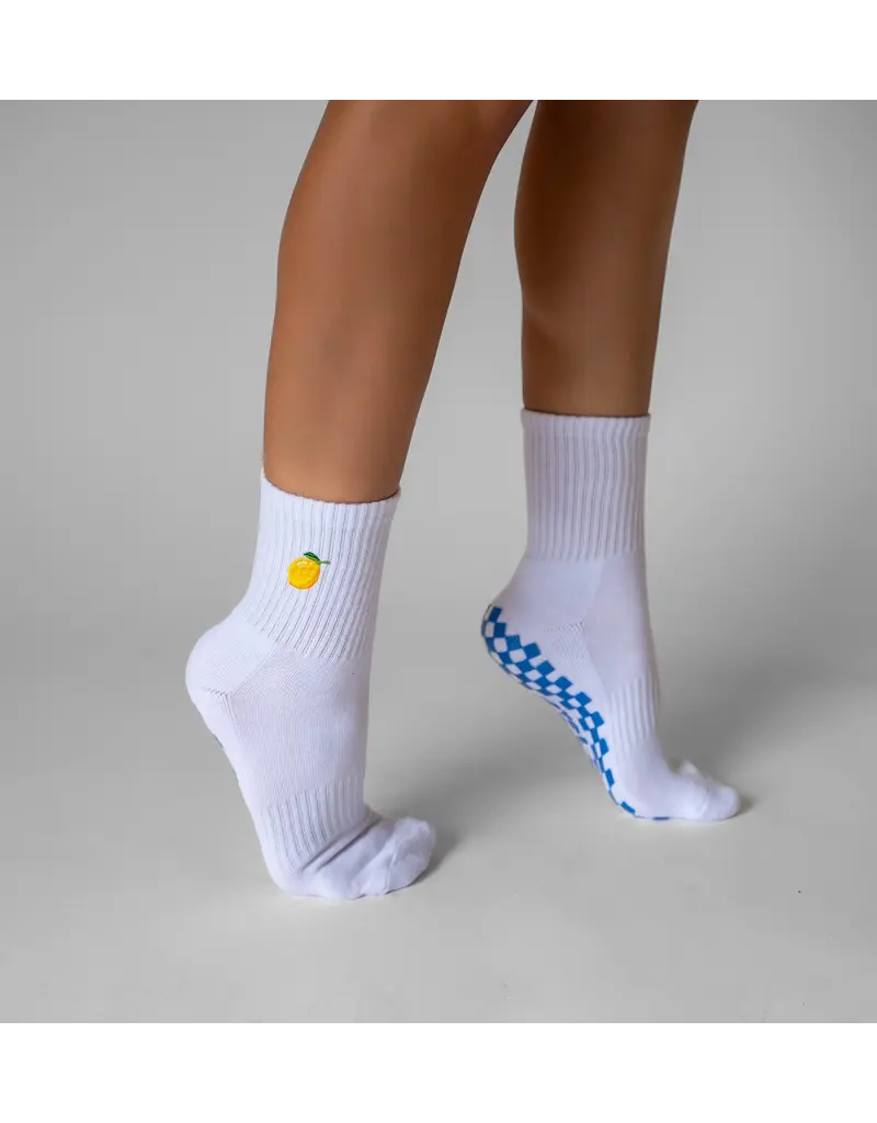 The Limoncello Grippy Sock