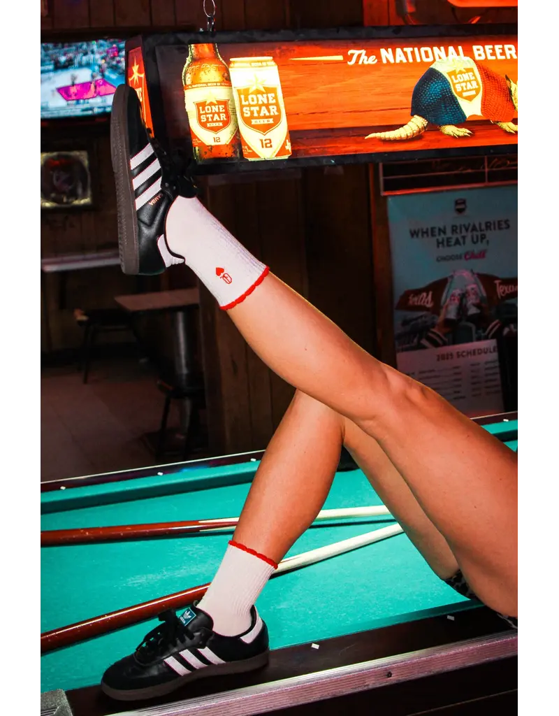 The Queen of Hearts Grippy Sock