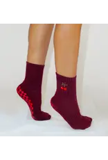 The Very Cherry Grippy Sock