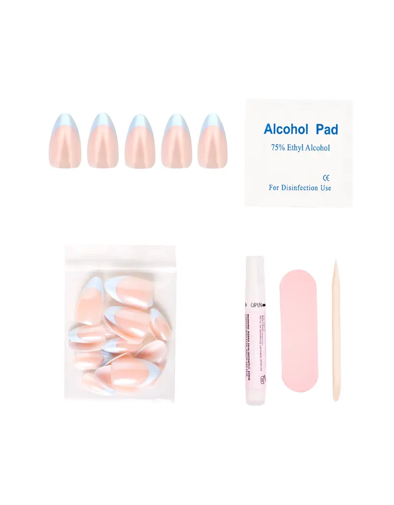 Glamnetic Blueberry Icing Press-On Nails