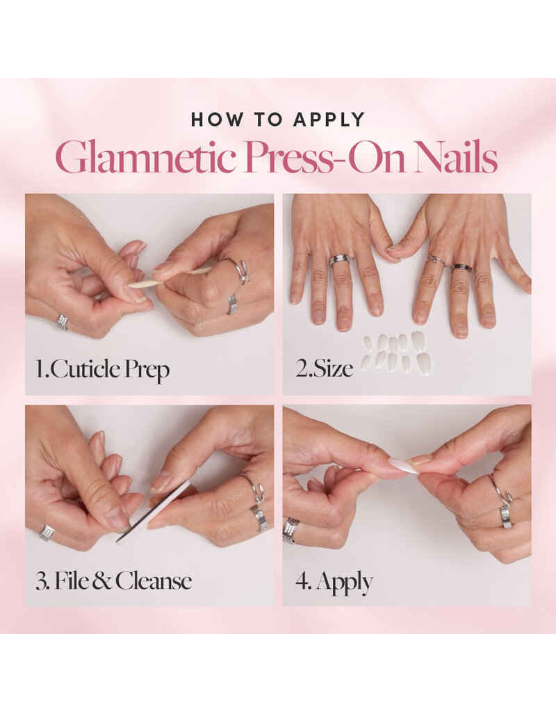 Glamnetic Blueberry Icing Press-On Nails