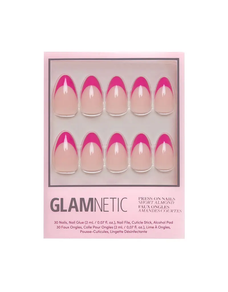 Glamnetic Raspberry Sorbet Press-On Nails