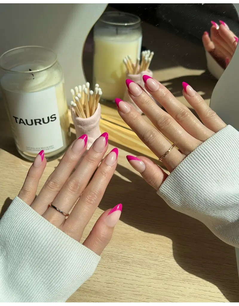 Glamnetic Raspberry Sorbet Press-On Nails