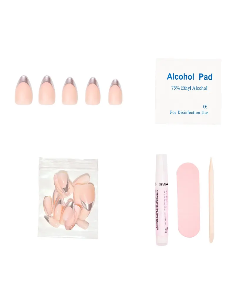 Glamnetic Mirror Mirror Press-On Nails