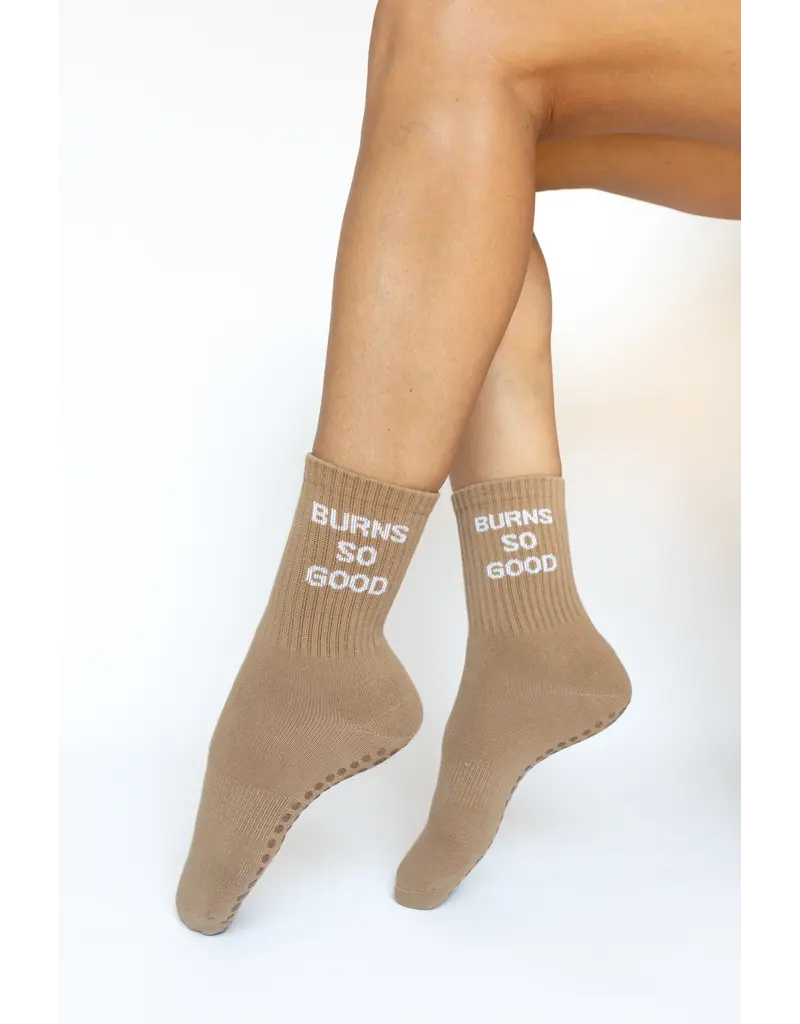 Burns So Good Pilates Socks