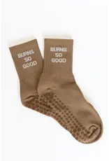 Burns So Good Pilates Socks
