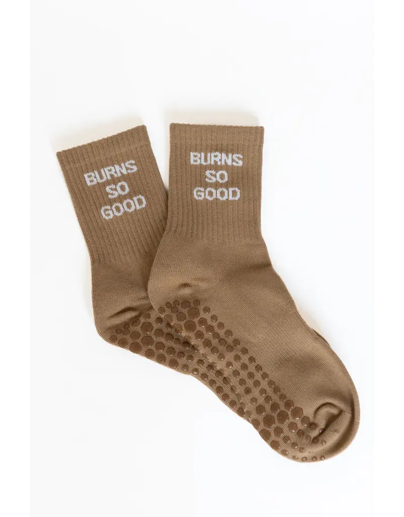 Burns So Good Pilates Socks