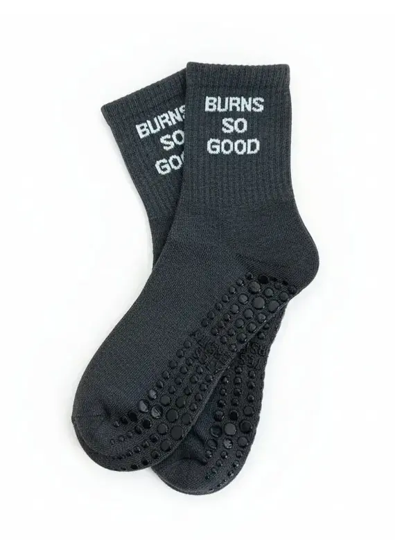 Burns So Good Pilates Socks