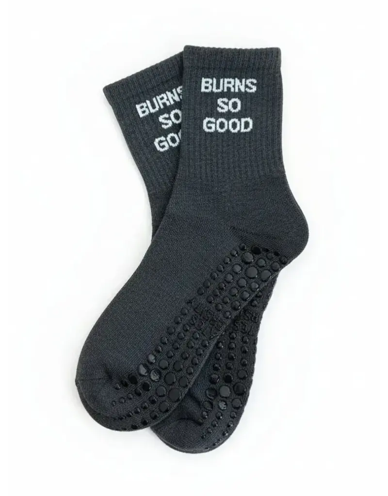 Burns So Good Pilates Socks