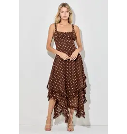 Charlie Asymmetrical Ruffle Dress